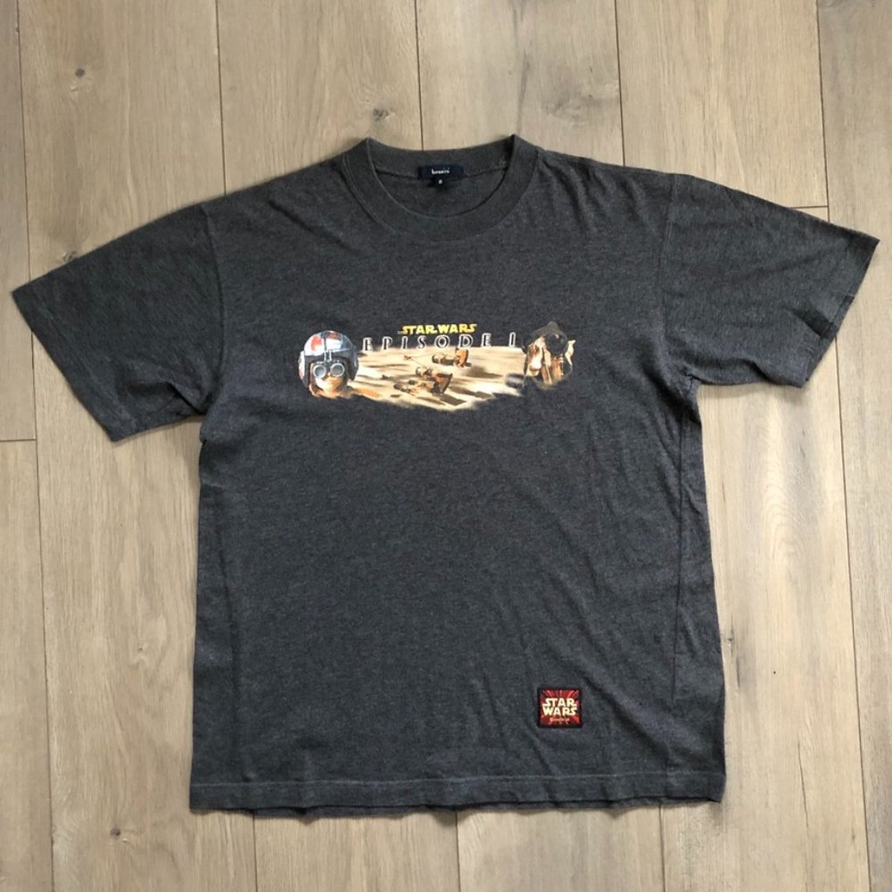 Vintage Bosini Star Wars t-shirt " Episode I Pod racing" Size S